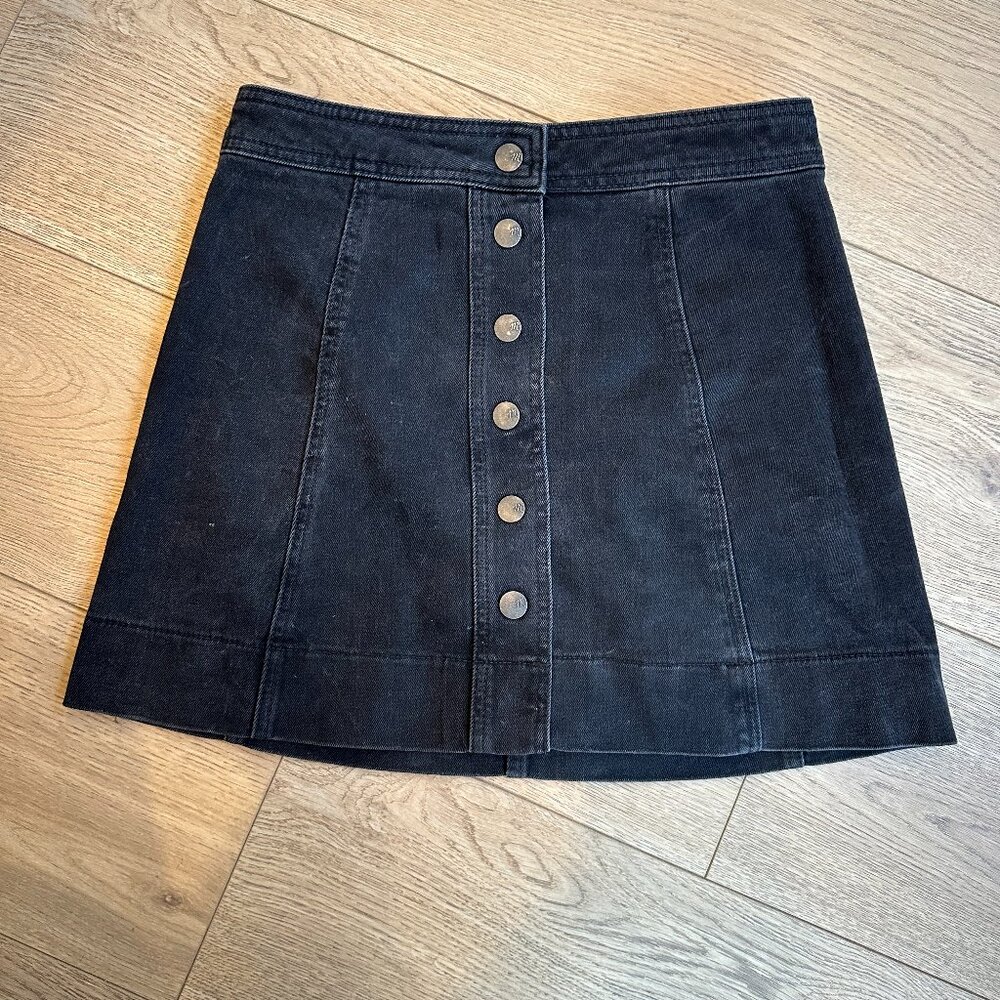 Madewell Black Denim Mini Skirt - Size 2